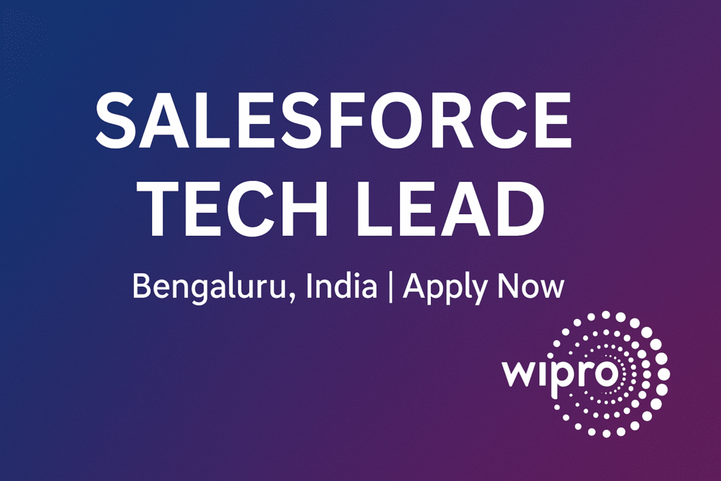 Salesforce Tech Lead