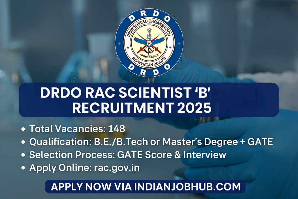 Drdo Rac Scientist2025