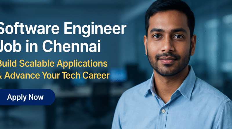 "Software Development Careers in Chennai – Apply Now for a High-Impact Engineer Role"