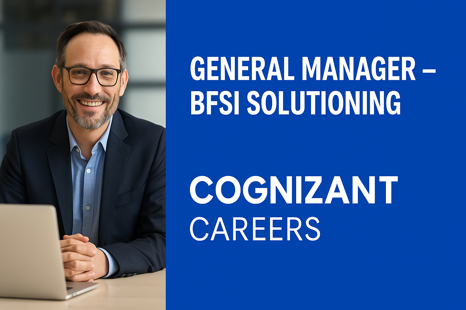 General Manager – BFSI Solutioning | Cognizant Careers India | Finance & Dynamics 365 F&O Lead Role 2025