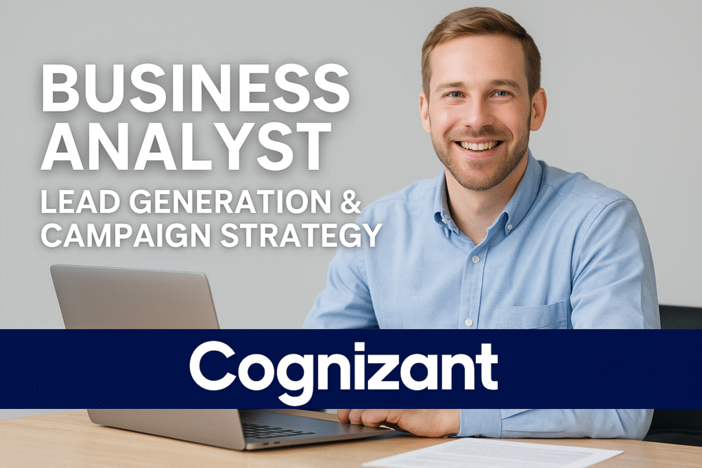 Join Cognizant as Business Analyst | Hybrid Role in Campaign Strategy & Data Analytics