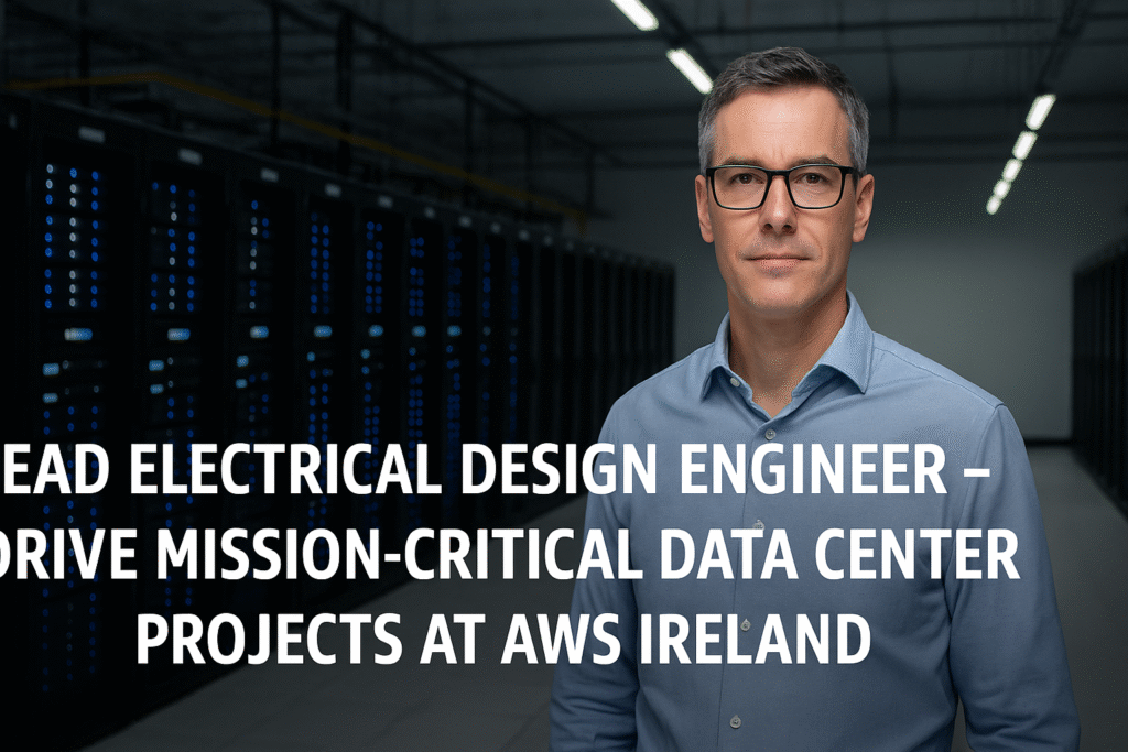 Lead Electrical Design Engineer – Drive Mission-Critical Data Center Projects at AWS Ireland