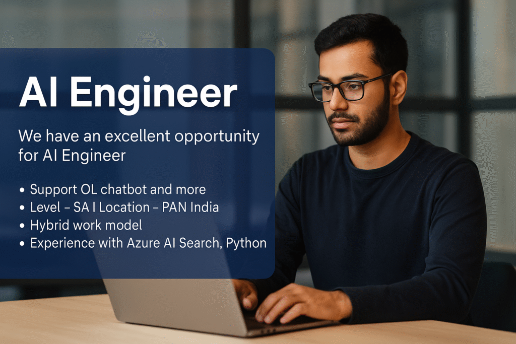AI Engineer Jobs at Cognizant | Generative AI & Azure OpenAI Career Opportunities