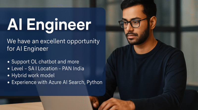 AI Engineer Jobs at Cognizant | Generative AI & Azure OpenAI Career Opportunities