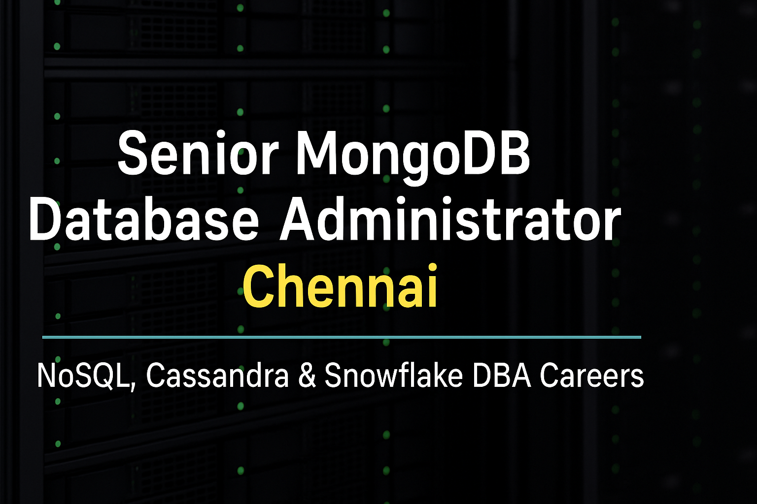 senior-mongodb-database-administrator-jobs-in-chennai-nosql-cassandra-snowflake-dba-careers