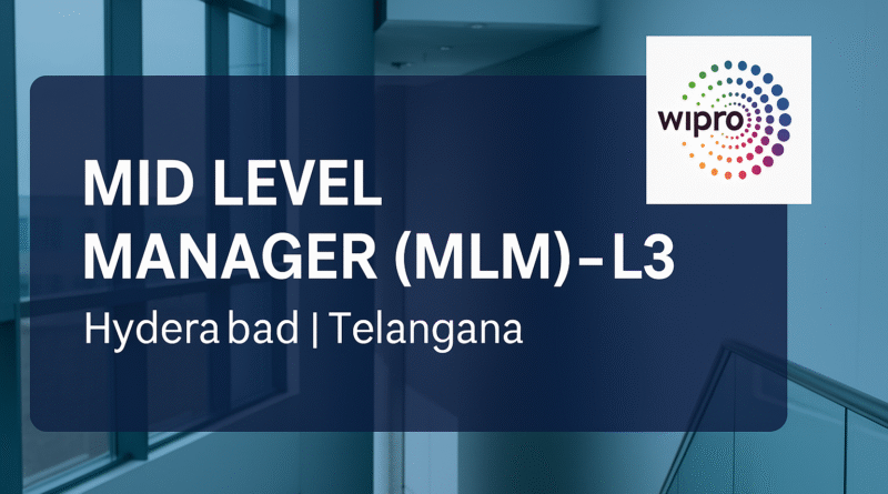 mid-level-manager-mlm-l3-job-at-wipro-quality-delivery-leadership-role-in-hyderabad